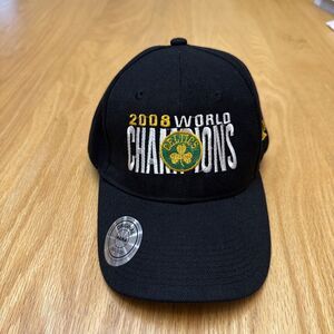 2008 Boston Celtics World Champions Strapback Hat Black NBA Basketball